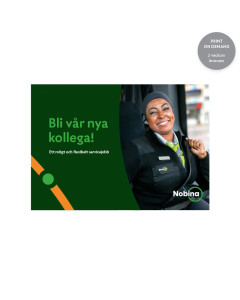 Broschyr A5, Rekrytering, 100-pack