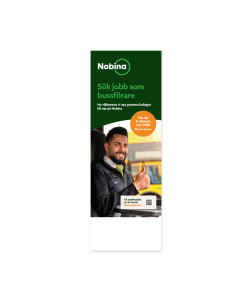 Rekrytering, Roll Up, 85x200cm