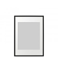 Träram, Svart 70x50cm