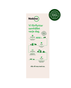 Resenärslöftet, Roll Up, 85x200cm